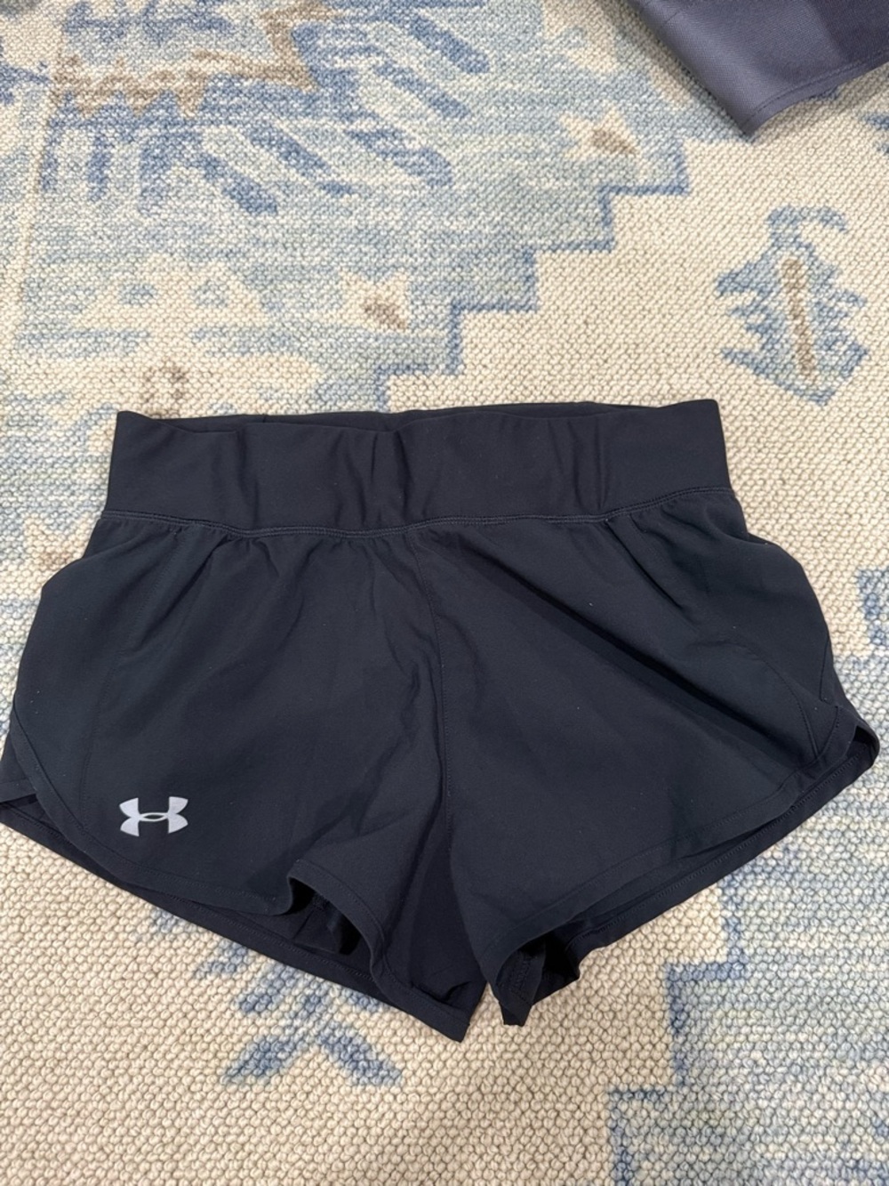Under Armour Women's Black Athletic Running Shorts